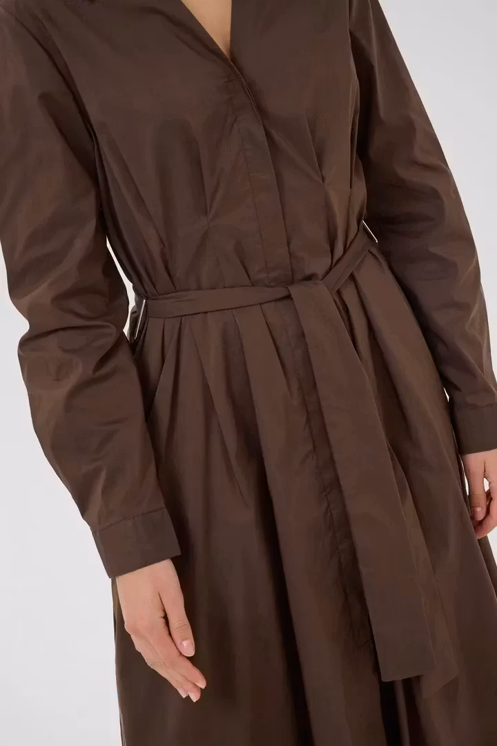 CUELNA ANTOINETT DRESS BRUN