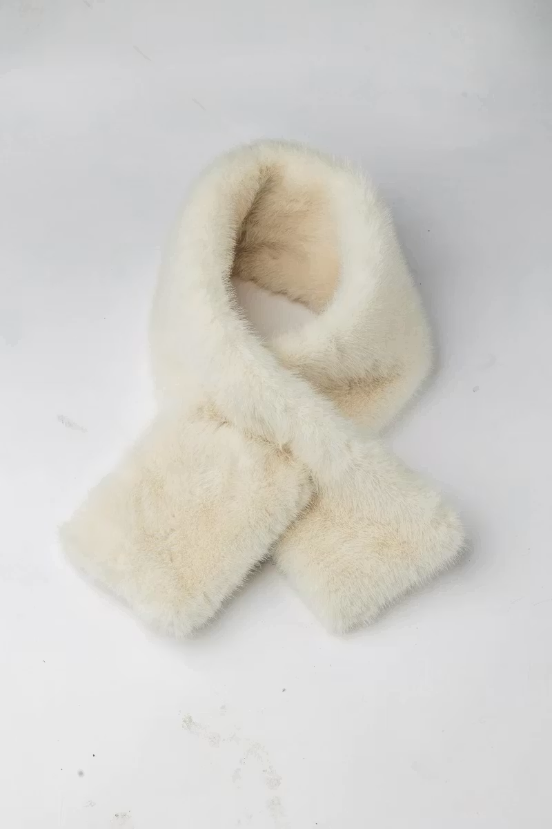 ANAIS SCARF OFFWHITE