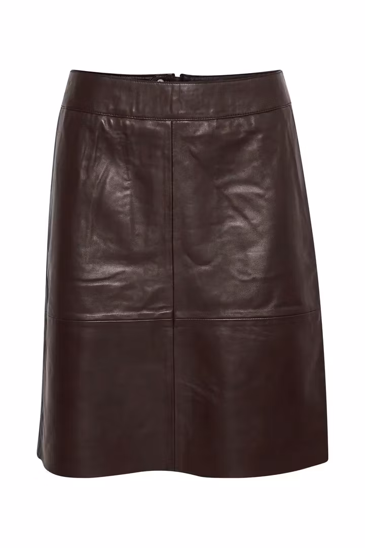 CUBERTHA LEATHER SKIRT