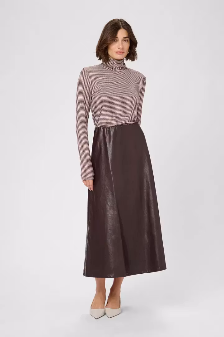 CULILLI SKIRT CHOCOLATE