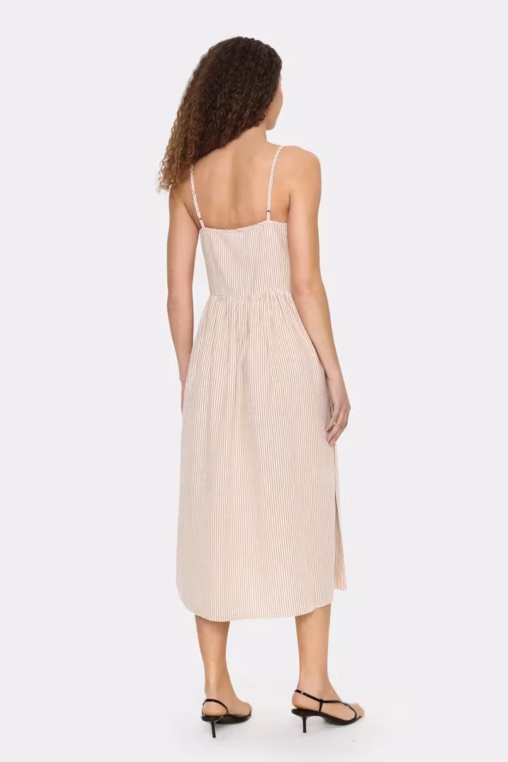 KIRASZ DRESS BROWN SUGAR