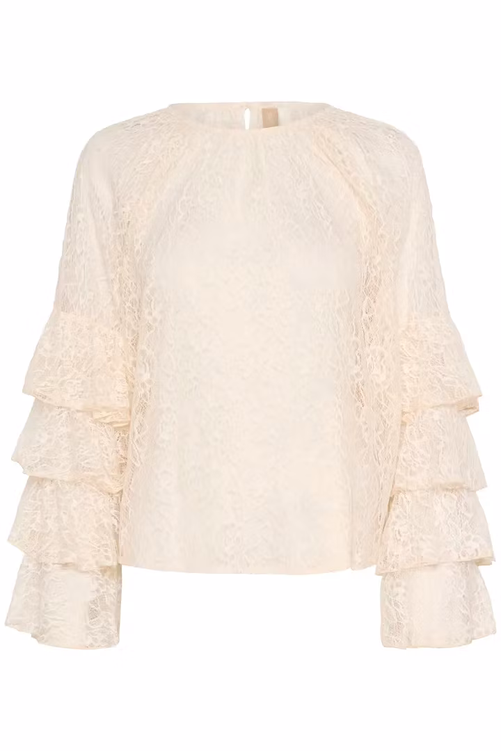 CUCLEMENCY BLOUSE WHITE