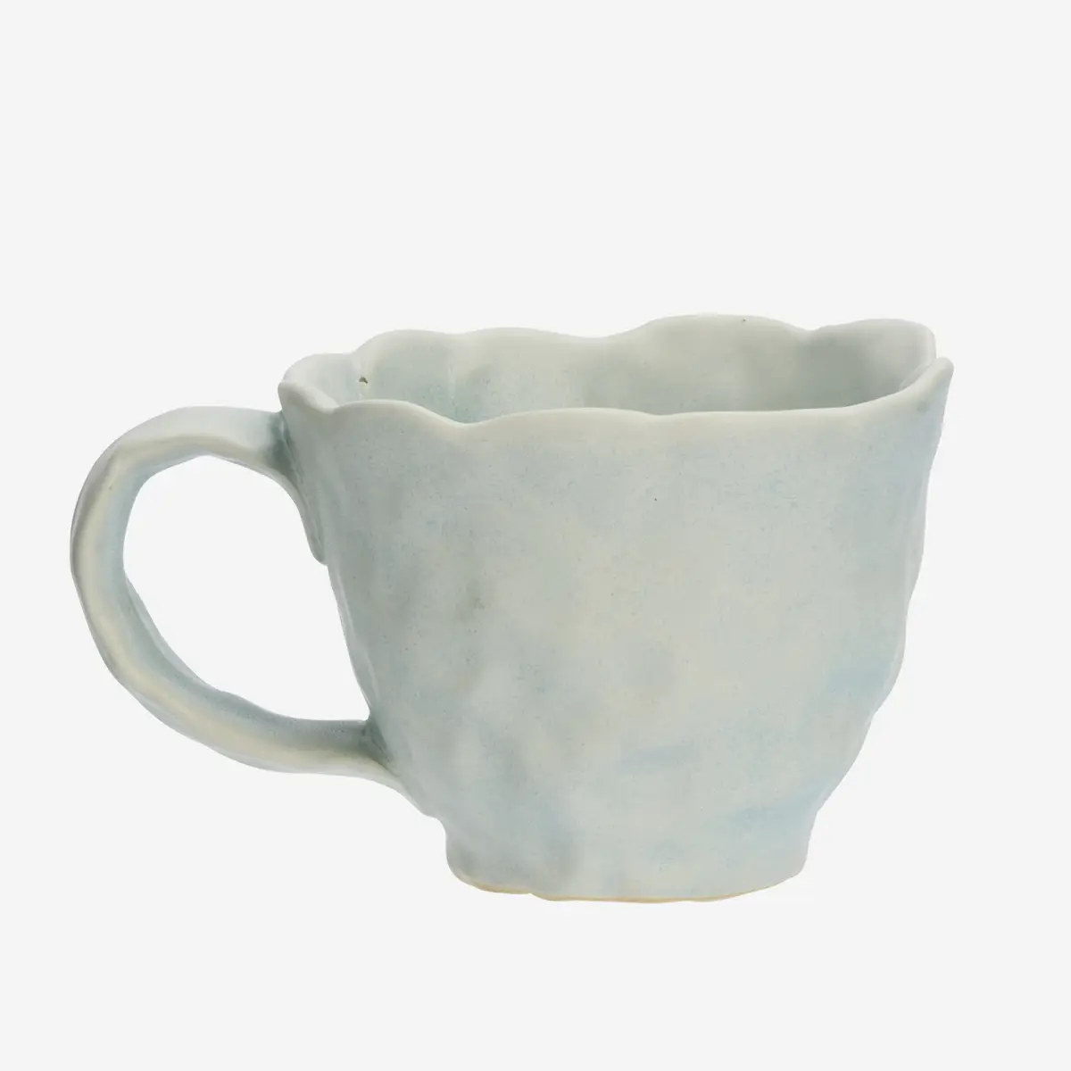 STONEWARE MUG LJUSBLÅ