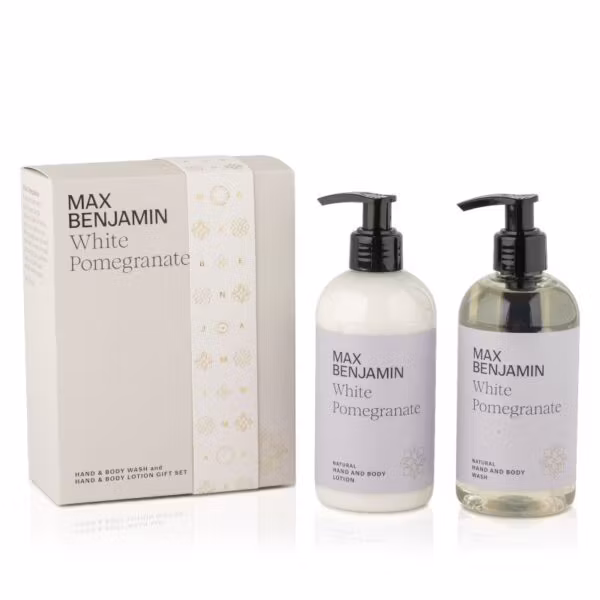HAND & BODY WASH & LOTION GIFTSET WHITE POMEGRANATE