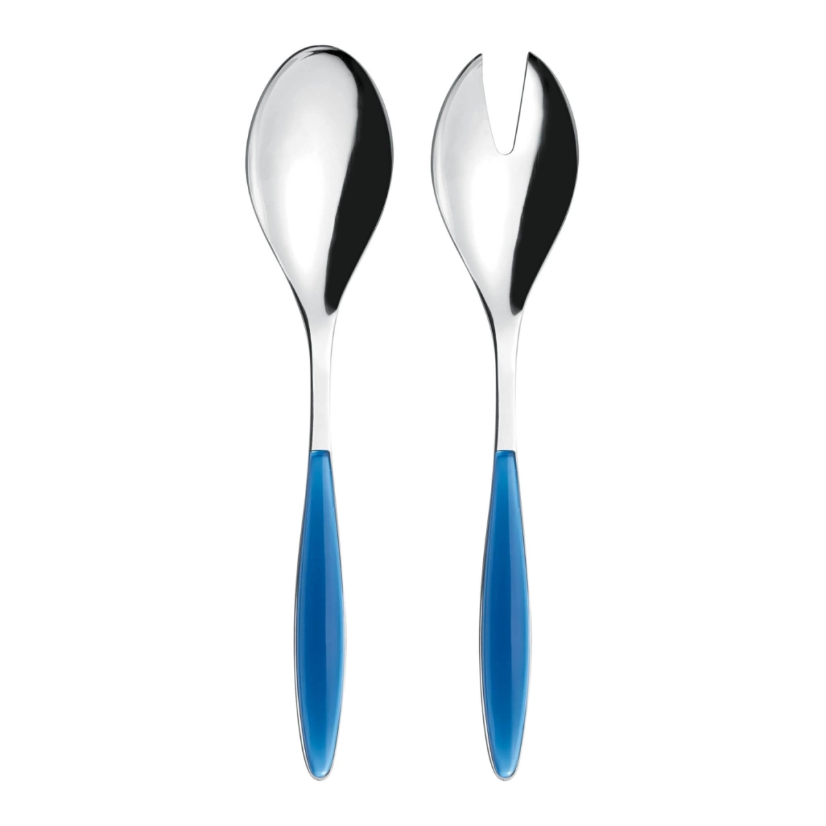 SALLADSBESTICK FEELING 25 CM 2 DELAR MEDITERRANEAN BLUE