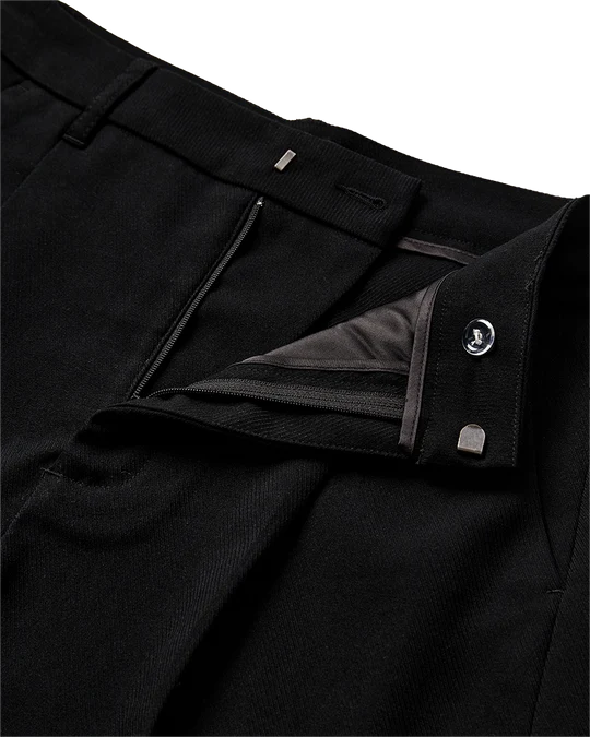 CMTAILOR - SHORTS IN BLACK