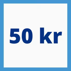 Donera 50 kr