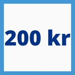 Donera 200 kr