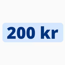 Donera 200 kr