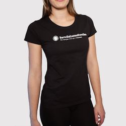 Barndiabetesfondens svart T-shirt