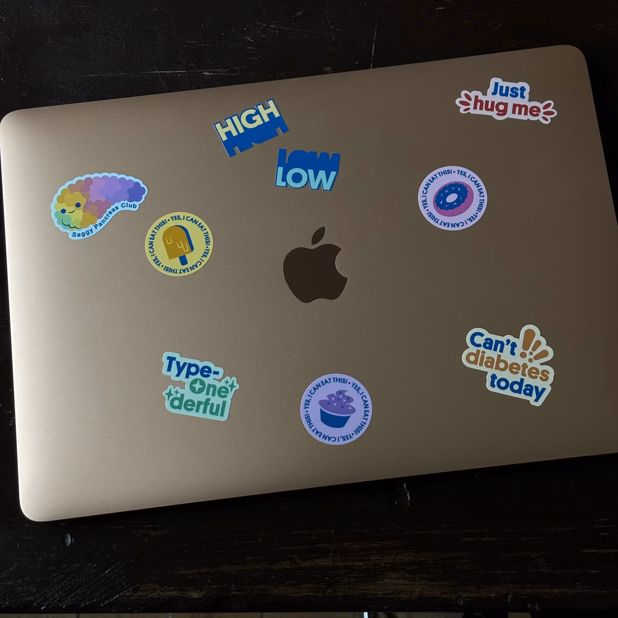 Barndiabetesfondens klistermärken