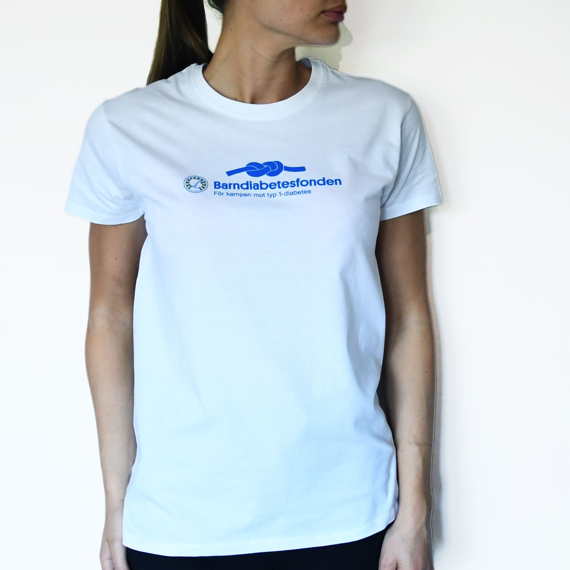 Barndiabetesfondens vita T-shirts Unisex
