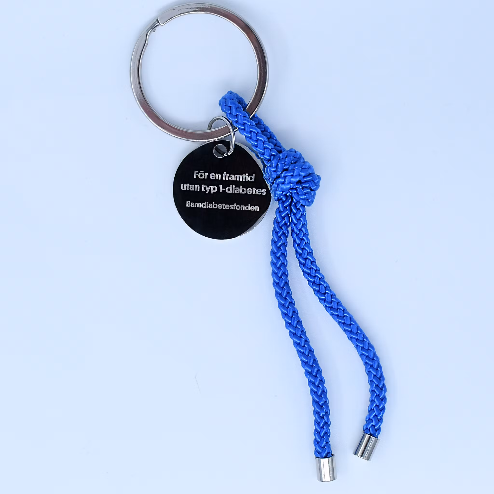 Nyckelring Blå Knuten