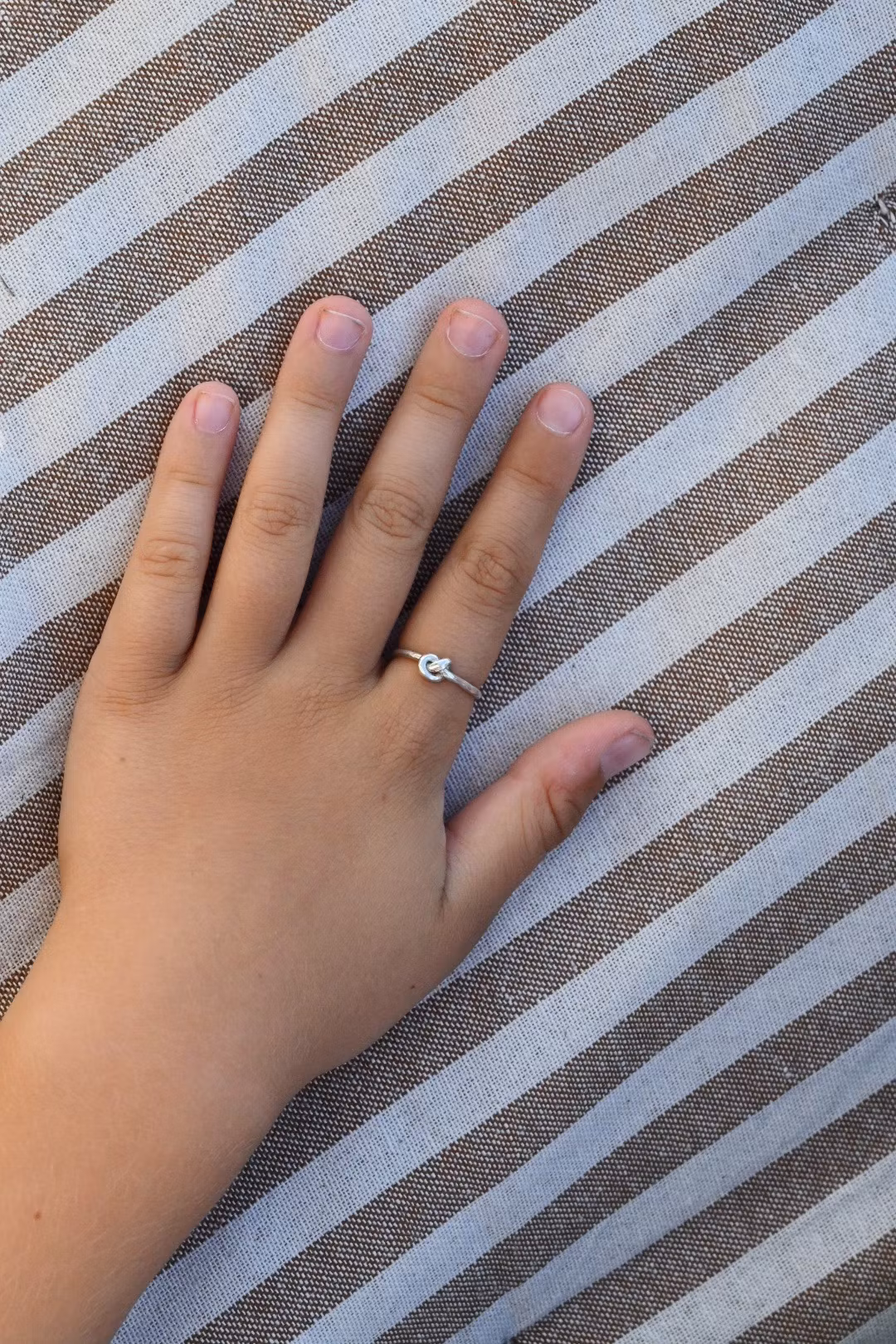 Knut-ring silver