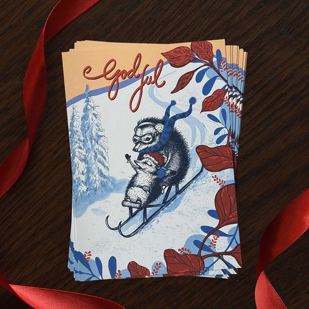 Barndiabetesfondens Julkort 2025 (10-pack)