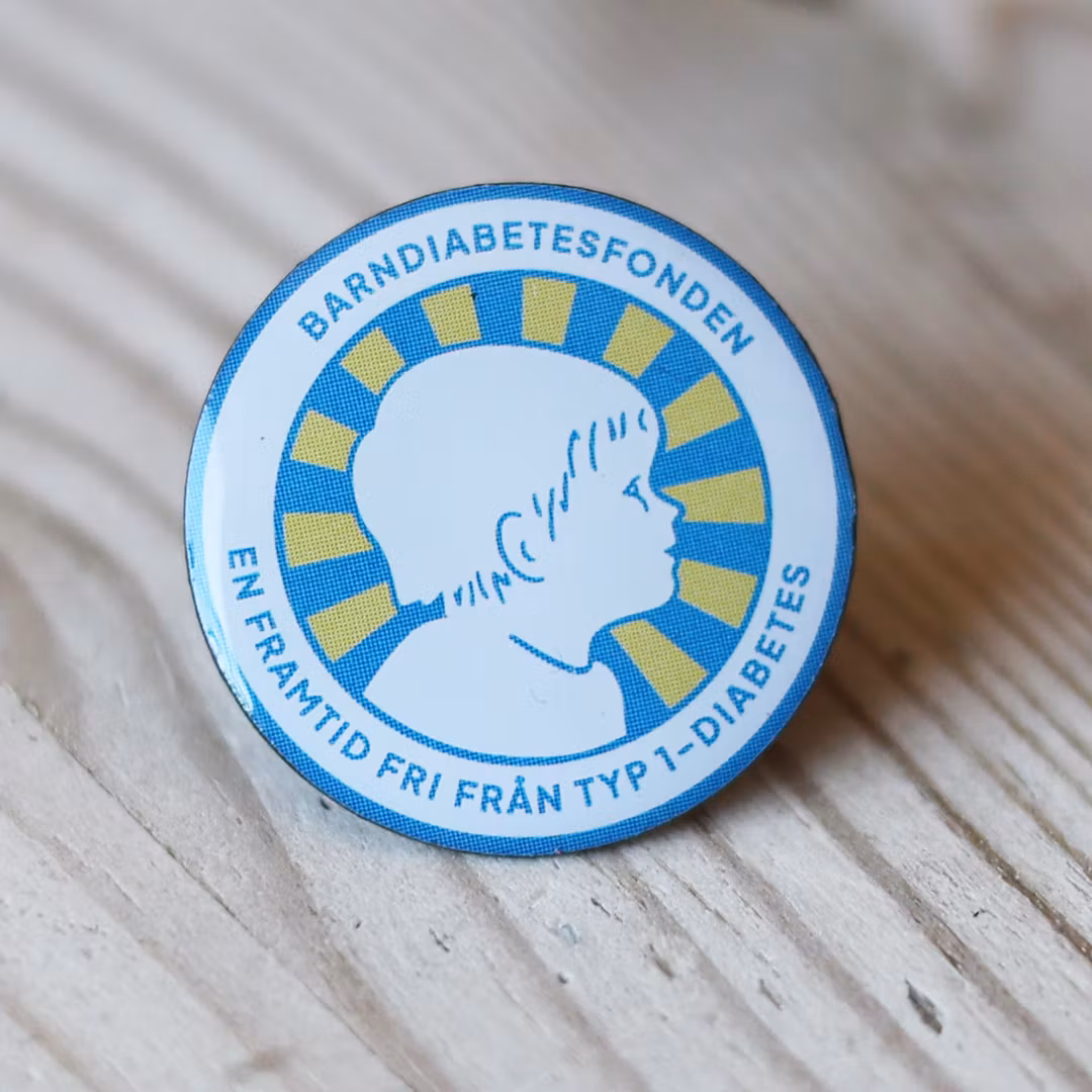 Barndiabetesfonden pin