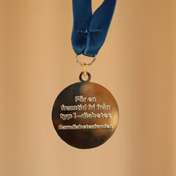 Medalj Barndiabetesfonden