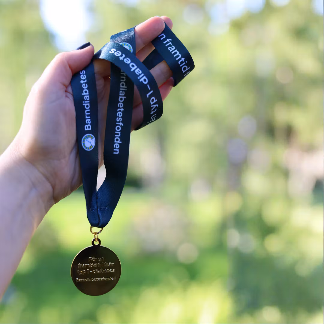 Medalj Barndiabetesfonden