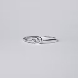 Knut-ring silver