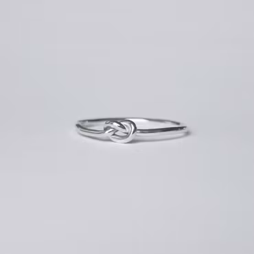 Knut-ring silver