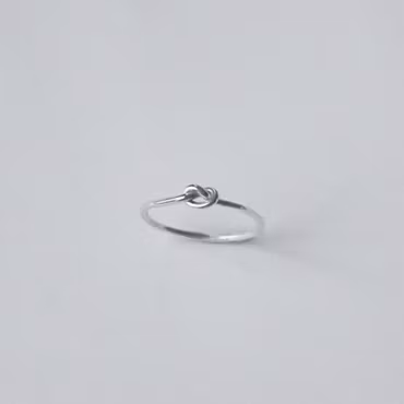 Knut-ring silver