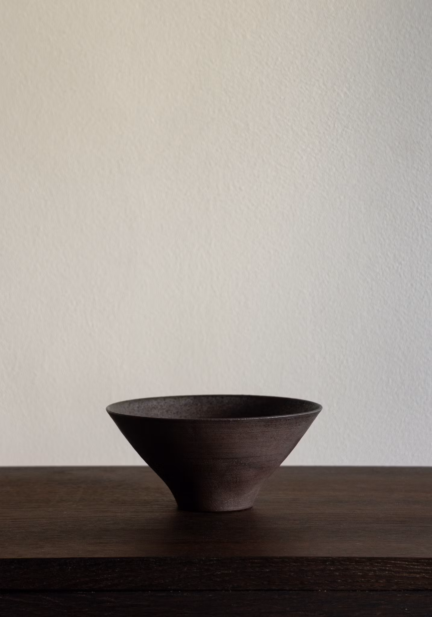 Bowl dark stoneware