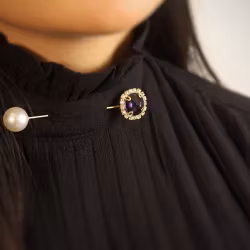 GLAMOUR - brosch/ hijab nål