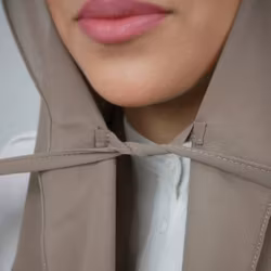 HIJAB MED KNYTBAND - Bisque