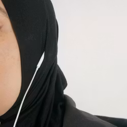 SPORT HIJAB - svart