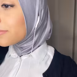 SPORT HIJAB - grå