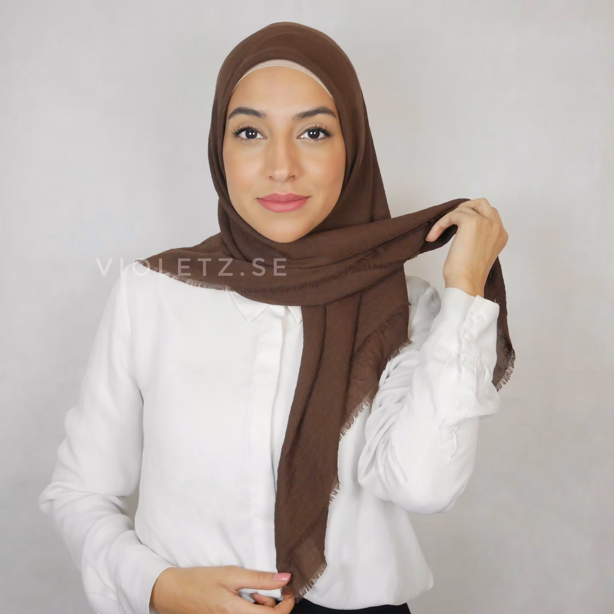 Jazz kvadratisk Hijab - Viskos 105x105cm