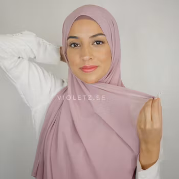 ROYA HIJAB - Premium chiffong med krok: Sweet taffy