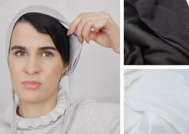 Diamond-KIT/ 2-pack undersjal silke och hårdvårdande Gua Sha-kam