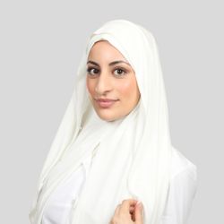 Kristal - Instant hijab med band - diamond
