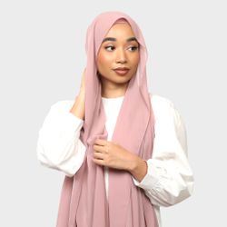 Tiara- hijab med insydd undersjal: rose