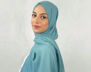 HIJAB MED KNYTBAND - Aurora
