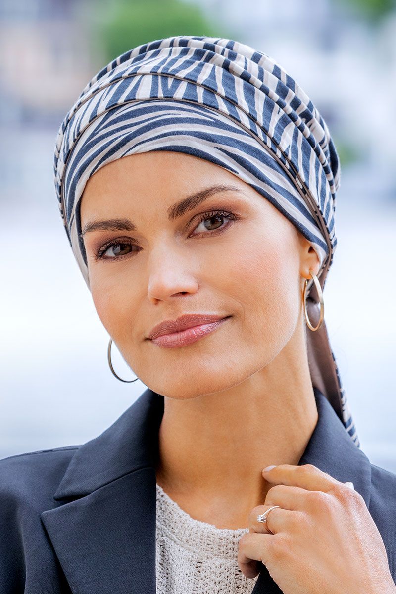 Turban med scarf