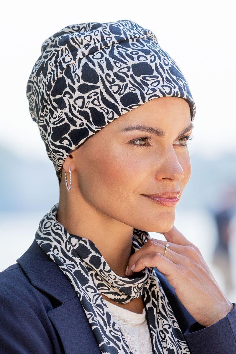 Turban med scarf