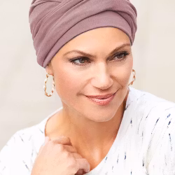 Beanie med loop sjal
