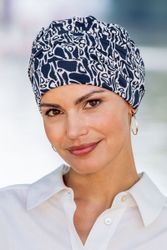 Bambu turban med tryck