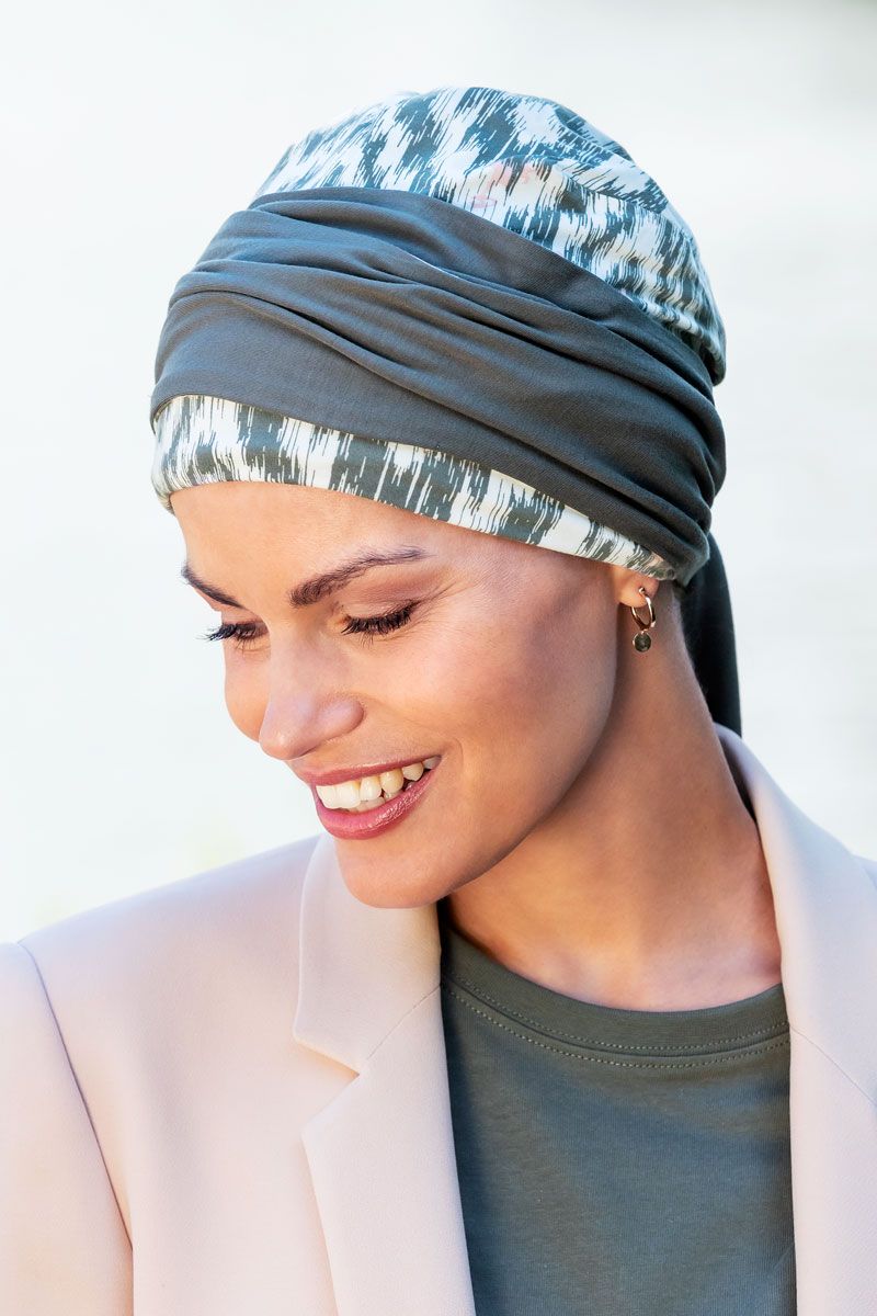 Turban med scarf
