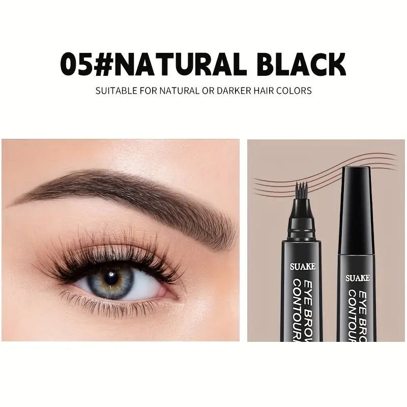 Ögonbrynspenna med microblading effekt