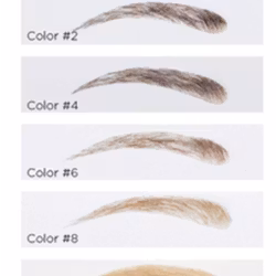 Lösögonbryn i äkta hår, style 10