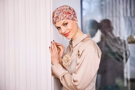 Yoga Turban print