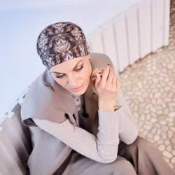 Yoga Turban print