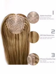 Hair Topper i äkta hår