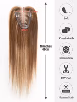 Hair Topper i äkta hår 3x4 cm