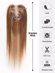 Hair Topper i äkta hår 3x4 cm