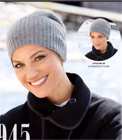 Beanie i Ull/Kashmir sale