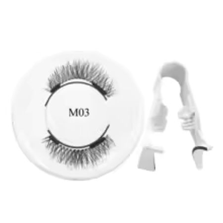 Magnetiska ögonfransar - Glue Free Kit